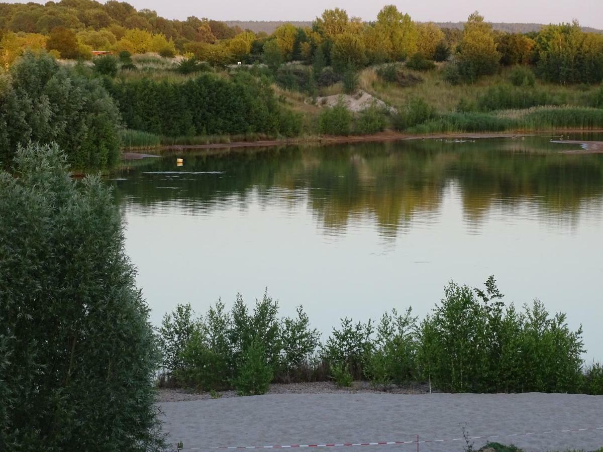 Feriendomizil Am Stoermthaler See, Lagovida, Leipziger Neuseenland, Grosspoesna, Privatstrand Exterior photo