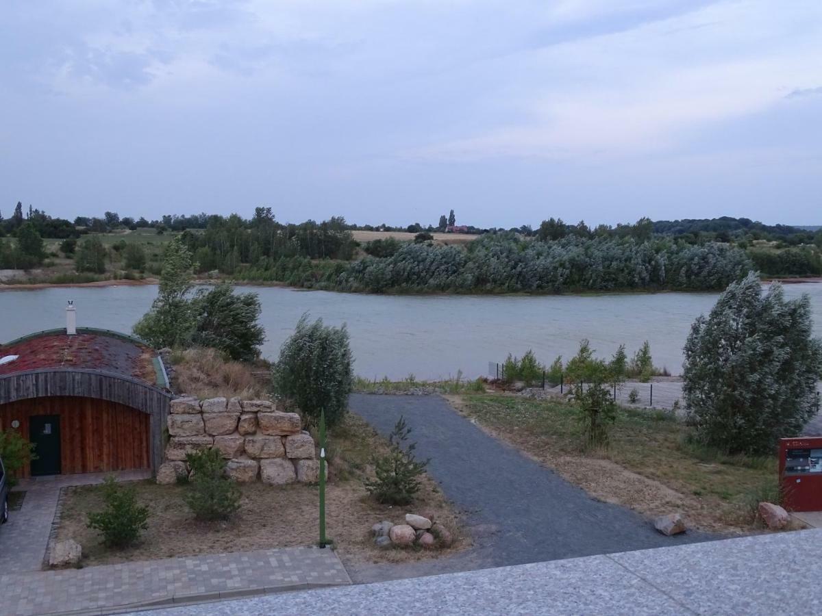 Feriendomizil Am Stoermthaler See, Lagovida, Leipziger Neuseenland, Grosspoesna, Privatstrand Exterior photo