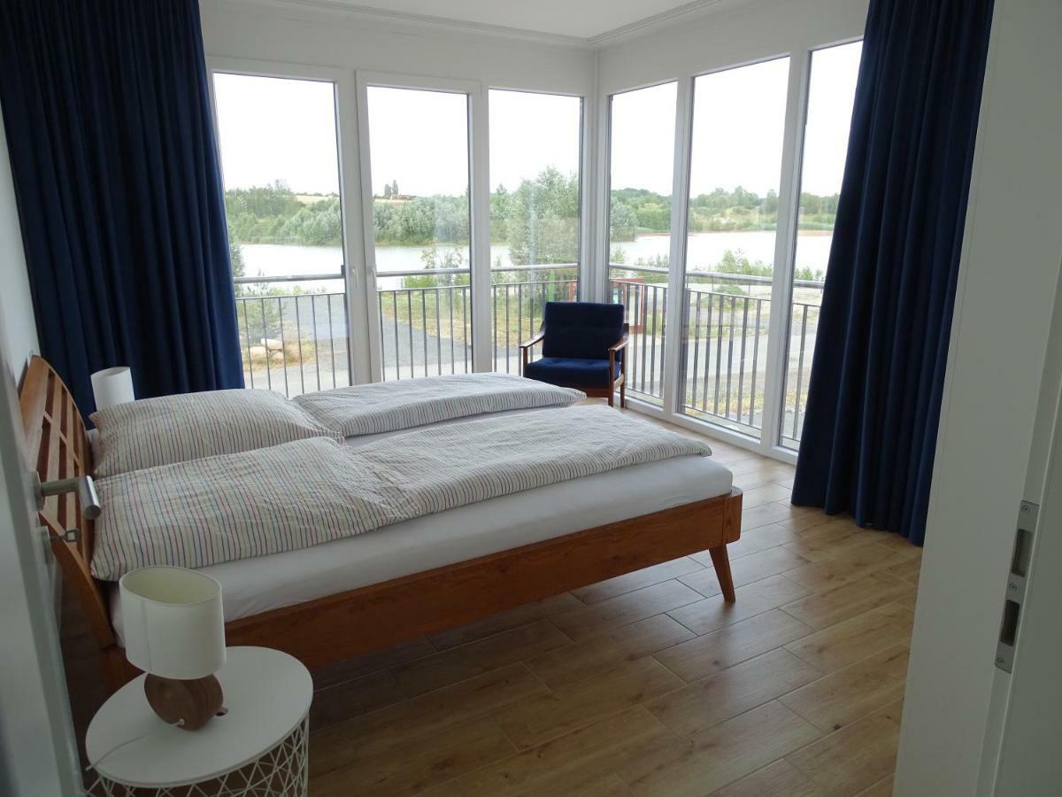 Feriendomizil Am Stoermthaler See, Lagovida, Leipziger Neuseenland, Grosspoesna, Privatstrand Exterior photo