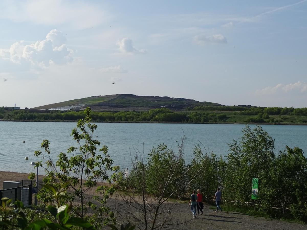Feriendomizil Am Stoermthaler See, Lagovida, Leipziger Neuseenland, Grosspoesna, Privatstrand Exterior photo