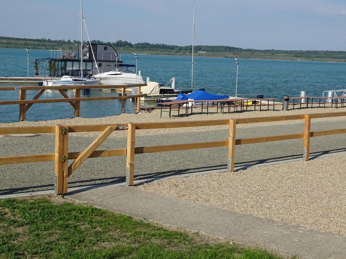Feriendomizil Am Stoermthaler See, Lagovida, Leipziger Neuseenland, Grosspoesna, Privatstrand Exterior photo