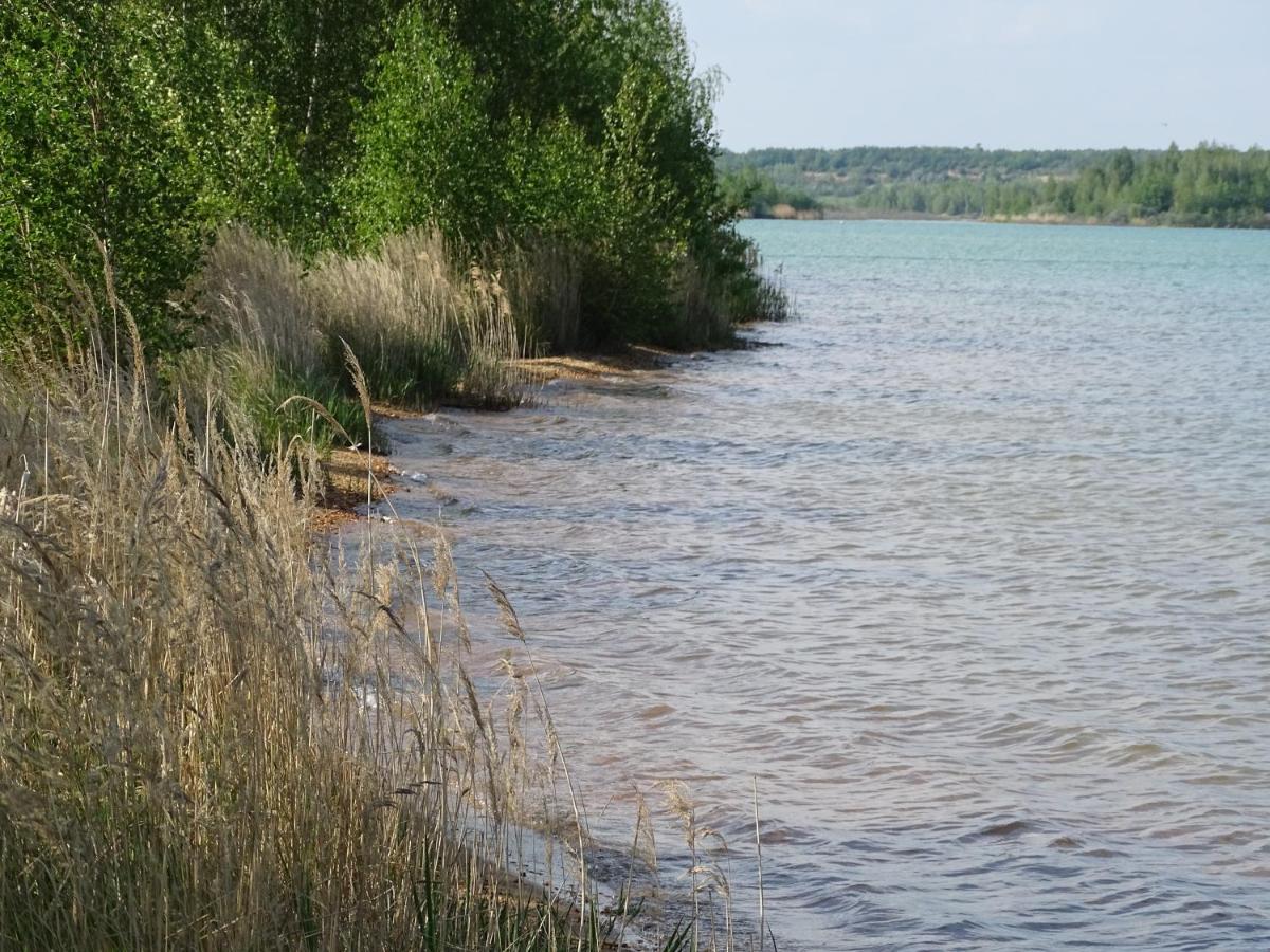Feriendomizil Am Stoermthaler See, Lagovida, Leipziger Neuseenland, Grosspoesna, Privatstrand Exterior photo