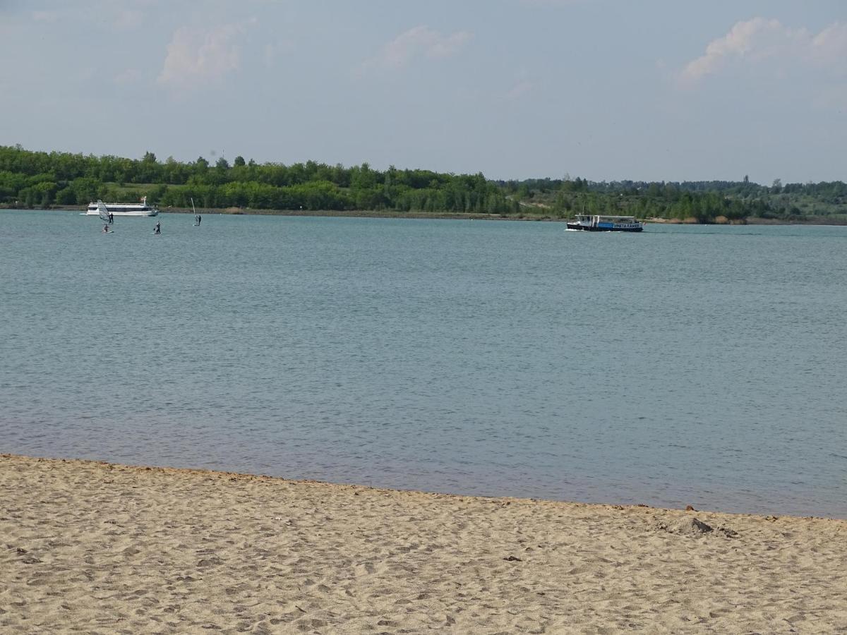 Feriendomizil Am Stoermthaler See, Lagovida, Leipziger Neuseenland, Grosspoesna, Privatstrand Exterior photo
