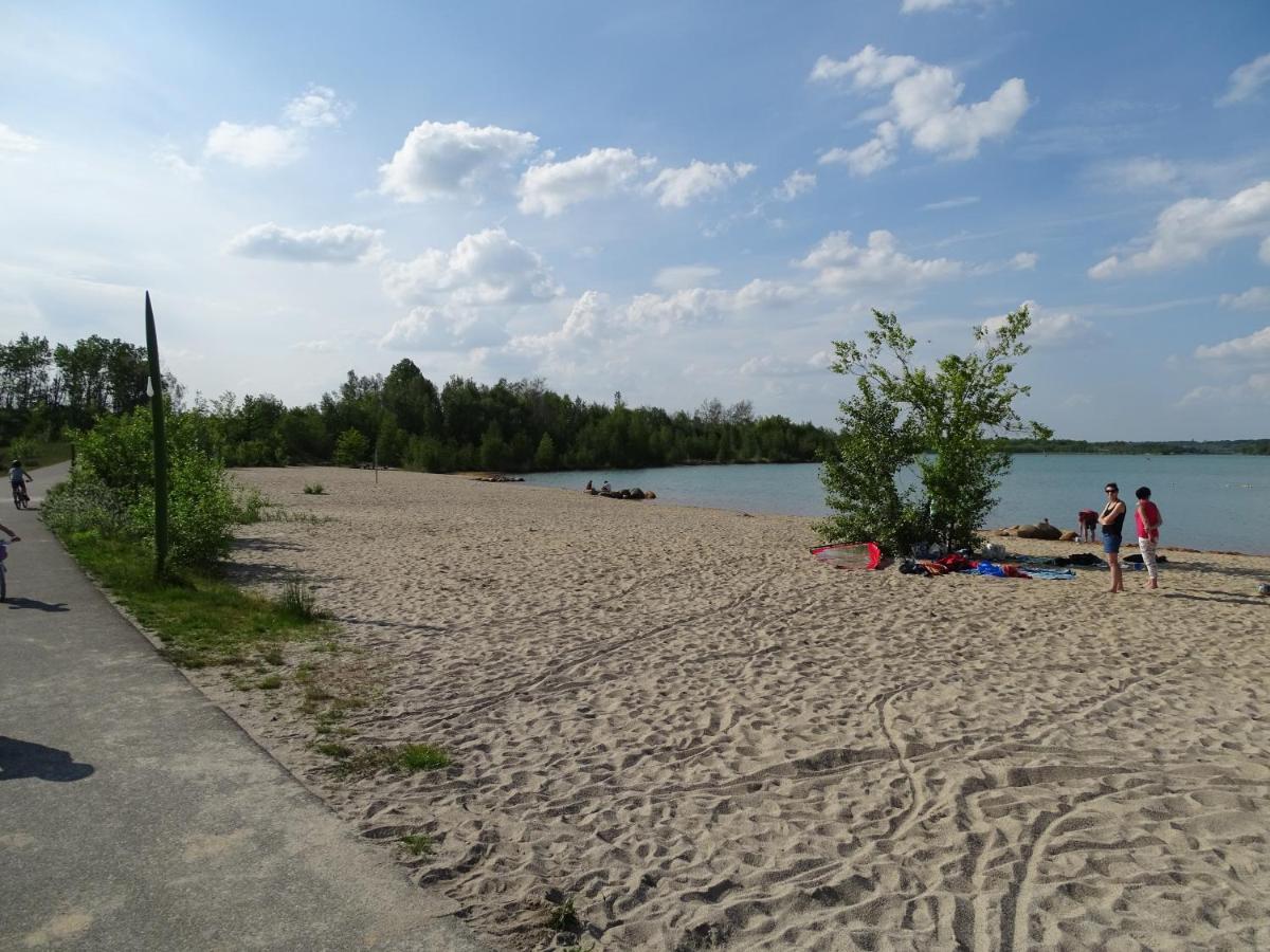 Feriendomizil Am Stoermthaler See, Lagovida, Leipziger Neuseenland, Grosspoesna, Privatstrand Exterior photo