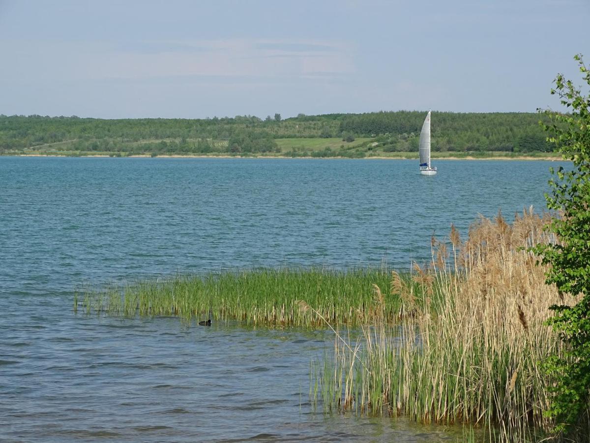 Feriendomizil Am Stoermthaler See, Lagovida, Leipziger Neuseenland, Grosspoesna, Privatstrand Exterior photo